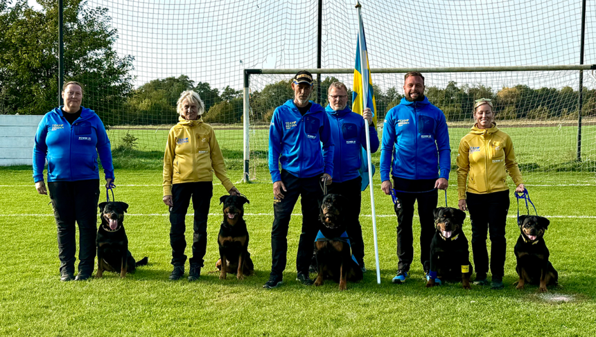 Svenska framgångar på Rottweiler VM