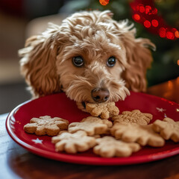 Baka nyttiga julkakor till hunden